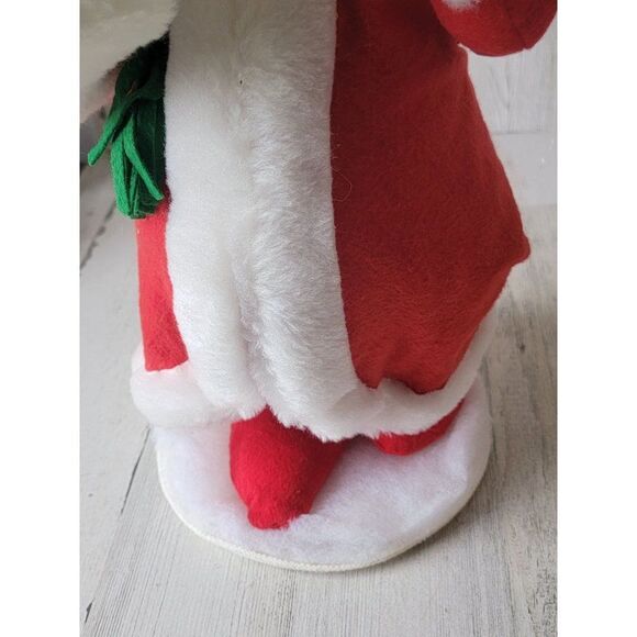 Annalee Mrs Claus 17" AS IS white muff hand warmer Xmas figure - Picture 7 of 15